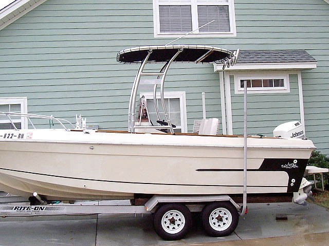 1983 sport craft 20' with sg300 review stryker t-tops