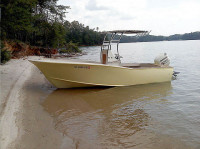 Custom cold moulded 20' carolina style with SG300