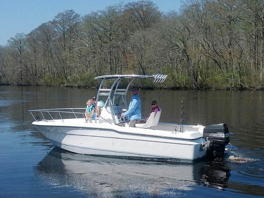 1993 Trophy 20' CC with SG300 T-Top