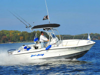 1987 Trophy Center Console 19' with SG600 T-Top