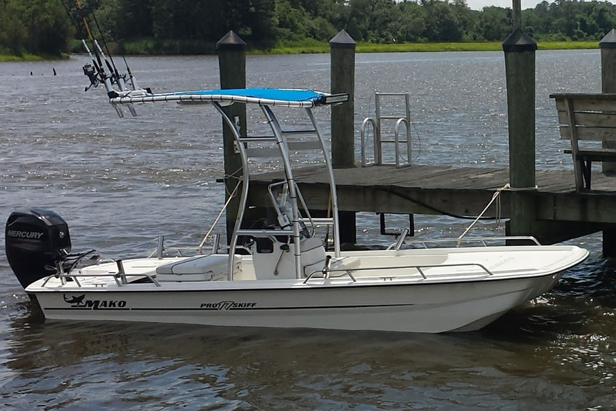 2016 Mako Pro Skiff 17 with SG300 T-Top Review Stryker T 