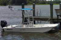 2016 Mako Pro Skiff 17 with SG300 T-Top