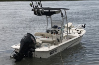 2017 Carolina Skiff JVX18 with SG300 T-Top