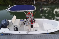 Sea Hunt 172 with SG300 T-Top