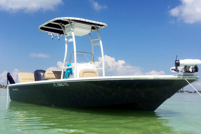 2016 Tidewater 1910 Baymax with SG300 T-Top Review | Stryker T-Tops
