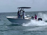 2005 Trophy 1703 boat t-top 