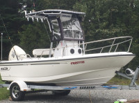1997 Boston Whaler Outrage 17 with SG900 T-Top