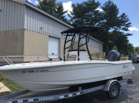 2018 Scout Sportfish 195  with SG900 T-Top