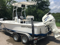 2016 Sea Pro 208 Bay  with SG600 T-Top