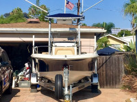 Boat T-Top for a 2020 Scout 195 Sport Fisher 