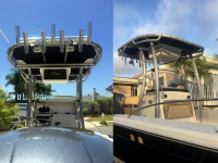 Boat T-Top for a 2020 Scout 195 Sport Fisher 