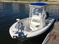 2018 Tidewater 198 cc boat t-top