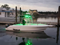 2000 Wellcraft Fisherman 216 boat t-top 