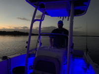 2021 Tidewater 180cc Adventure Boat T-Top with LED Lights