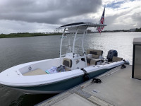 2021 Tidewater 180cc Adventure Boat T-Top