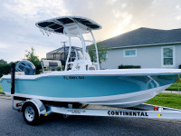 2021 Tidewater Boat T-Top in Powder Coated White