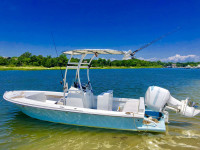 1980 Mako Angler Boat T-Top