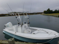 1980 Mako Angler Boat T-Top Detail