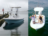 1980 Mako Angler Boat T-Top