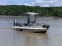 2017 Skeeter Bay Boat with T-Top and Accessories