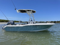 2021 Tidewater Boat T-Top in Powder Coated White