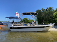 2020 Carolina Skiff 178 JLS  with SG300 T-Top