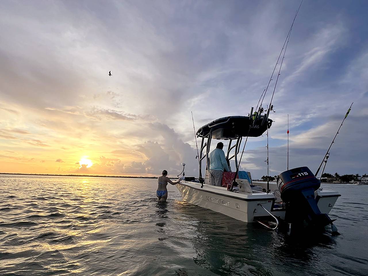 1993 Key West 1900 Sportsman with a SG900 boat t-top, photo 1 of 8