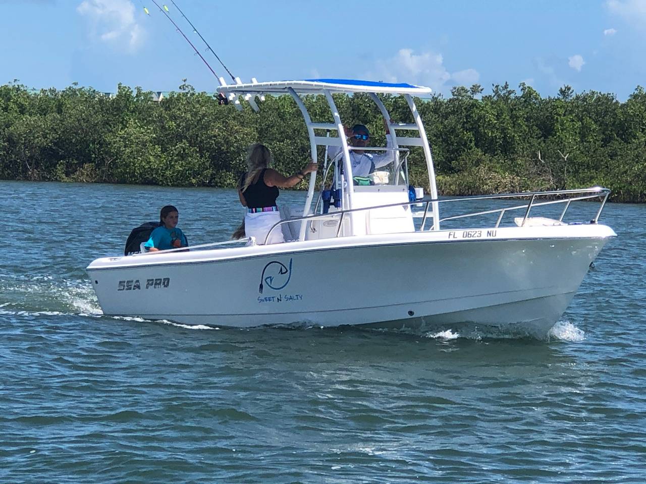 2008 Sea Pro 186 CC with a SG300 boat t-top, photo 3 of 6