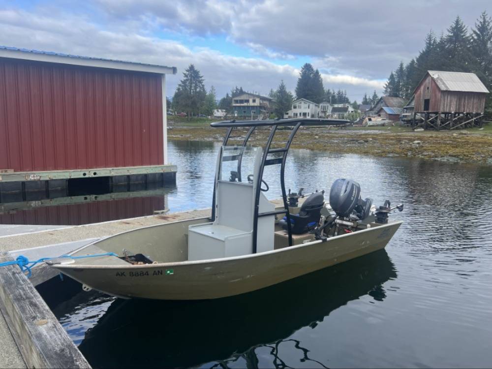 2016 River Hawk Pro-V 16 with a SG300 boat t-top, photo 2 of 6