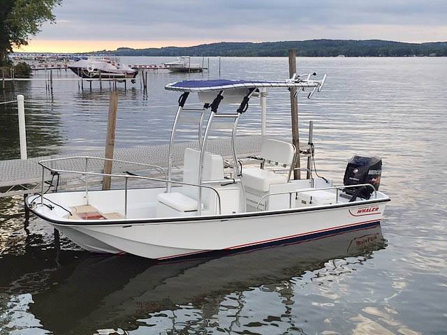 1964 Boston Whaler Nauset with a SG300 boat t-top, photo 2 of 3