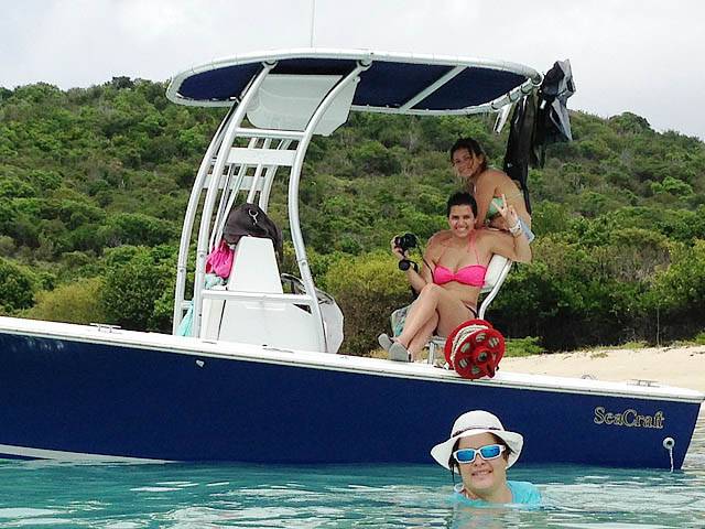 1972 SeaCraft 19' with a SG300 boat t-top, photo 2 of 5