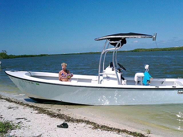 1974 Aquasport with a SG600 boat t-top, photo 2 of 2