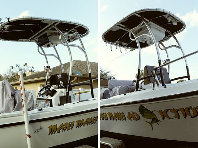 1978 Aquasport 19' with a SG600 boat t-top, photo 2 of 2