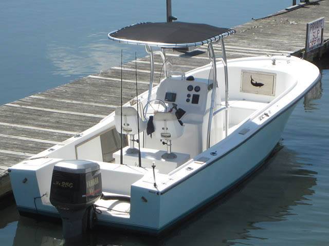 1978 Mako 25' with a SG600 boat t-top, photo 2 of 2