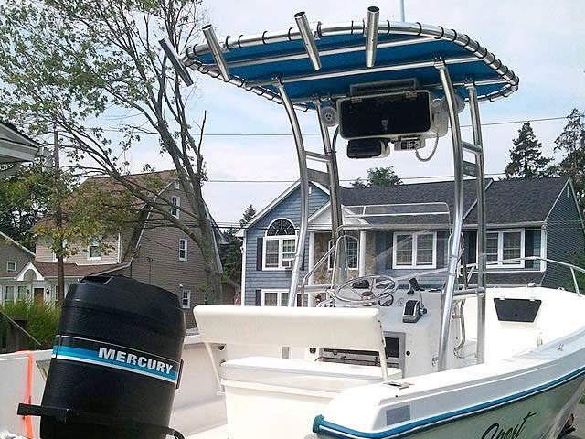 1982 Aquasport Osprey with a SG300 boat t-top, photo 3 of 3