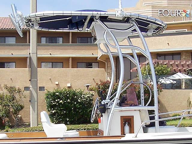 1984 Boston Whaler Outrage with a SG600 boat t-top, photo 2 of 10