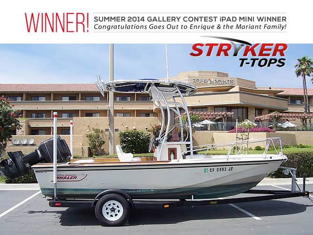 1984 Boston Whaler Outrage with a SG600 boat t-top, photo 1 of 10