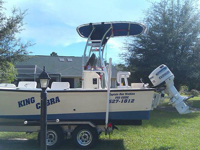 1984 Pro-Line Open Fisherman 24' with a SG300 boat t-top, photo 2 of 2