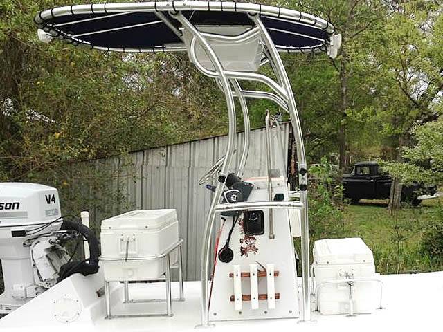 1987 Shallow Sport Scooter with a SG600 boat t-top, photo 2 of 2