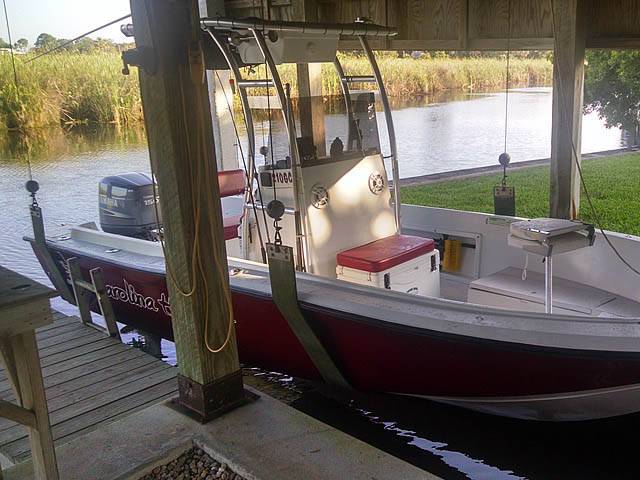 1987 VIP Boats 210cc with a SG300 boat t-top, photo 3 of 9