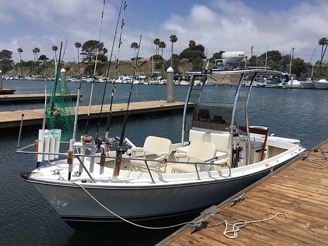 1988 Shamrock Center Console with a SG300 boat t-top, photo 3 of 3
