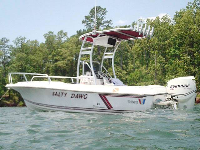1988 Wellcraft Fisherman 20' with a SG300 boat t-top, photo 2 of 5