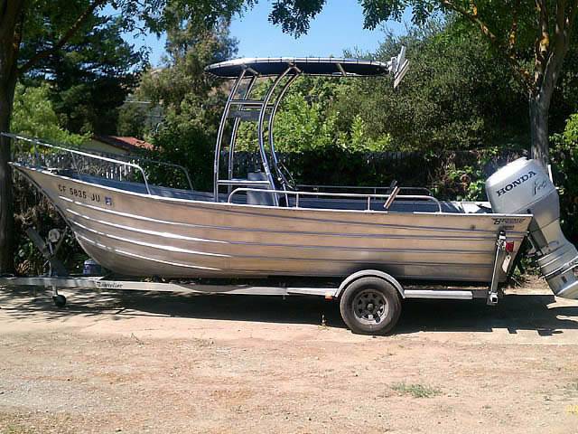 1989 Bayrunner with a SG300 boat t-top, photo 1 of 3