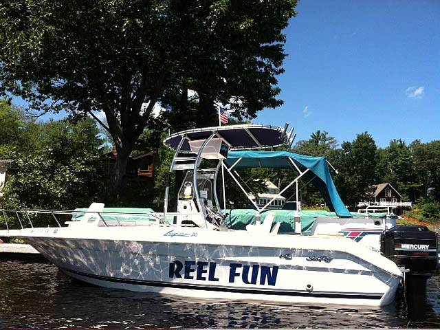 1989 Sea Ray Laguna with a SG300 boat t-top, photo 1 of 8