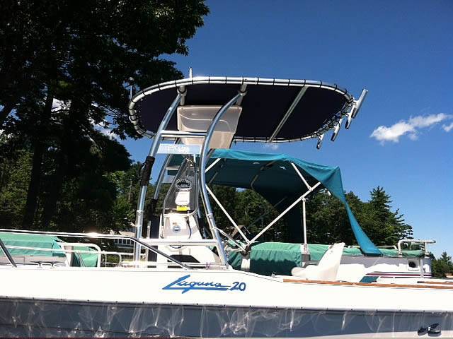 1989 Sea Ray Laguna with a SG300 boat t-top, photo 2 of 8