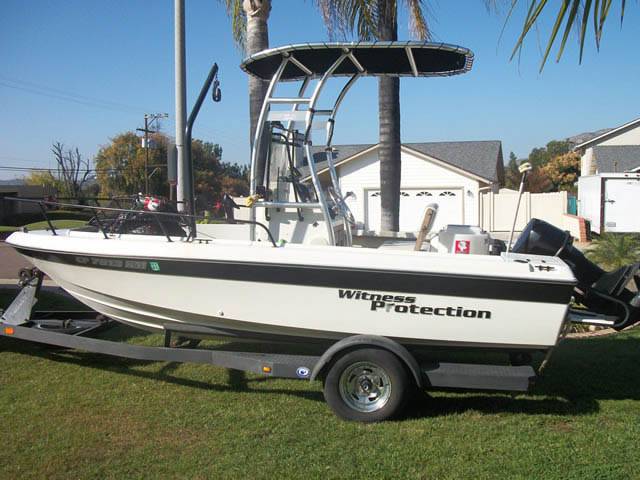 1989 Sunbird 173 with a SG300 boat t-top, photo 3 of 4