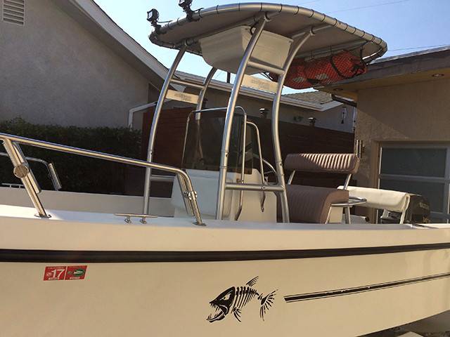 1990 C-Hawk with a SG300 boat t-top, photo 3 of 3