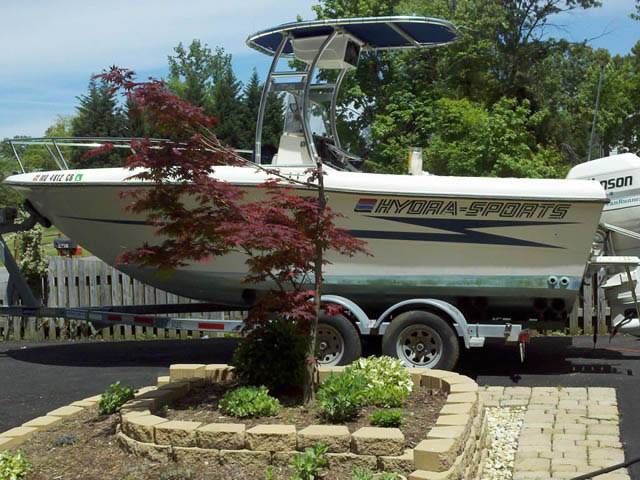 1990 Hydra-Sports Vector 2000CC with a SG300 boat t-top, photo 2 of 3