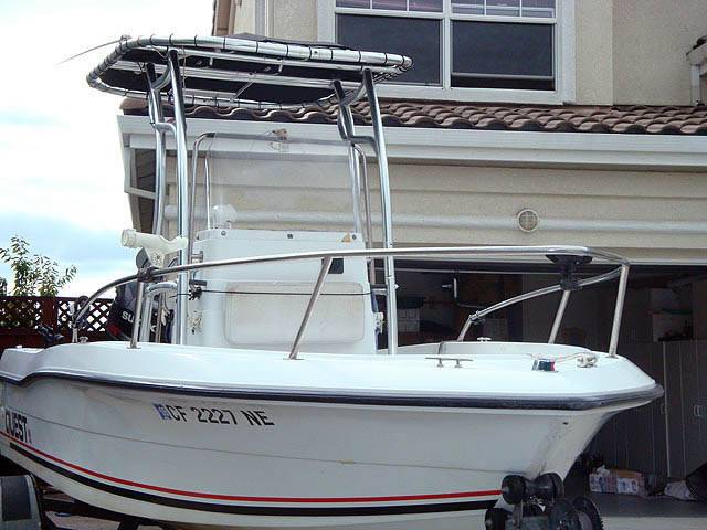 1991 Four Winns Quest 187 with a SG600 boat t-top, photo 2 of 3