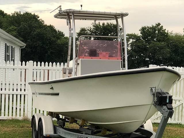 1992 C-Hawk with a SG300 boat t-top, photo 2 of 3